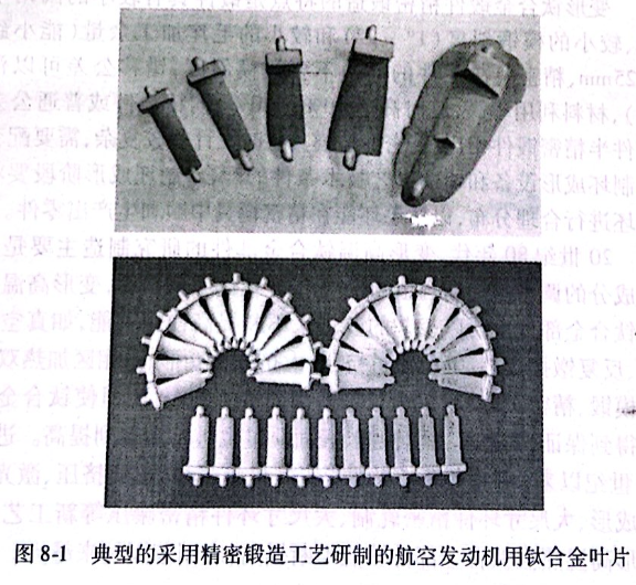 采用精密锻造工艺研制的航空发动机用钛合金叶片