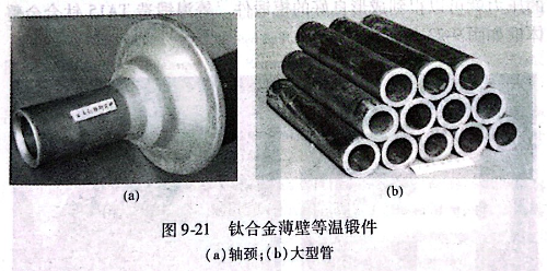 钛合金薄壁等温锻件