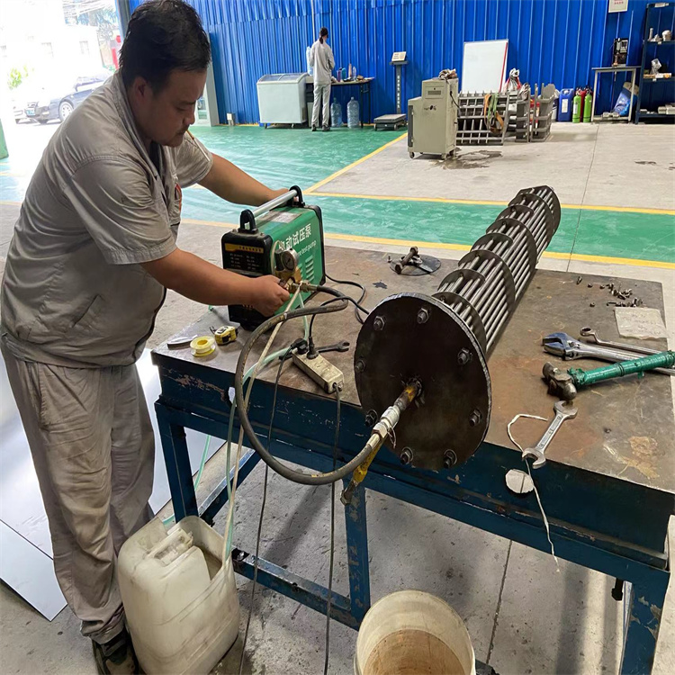 换热器水压检测
