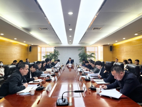 宝鸡高新区召开2023中国钛谷国际钛产业博览会筹备工作推进会